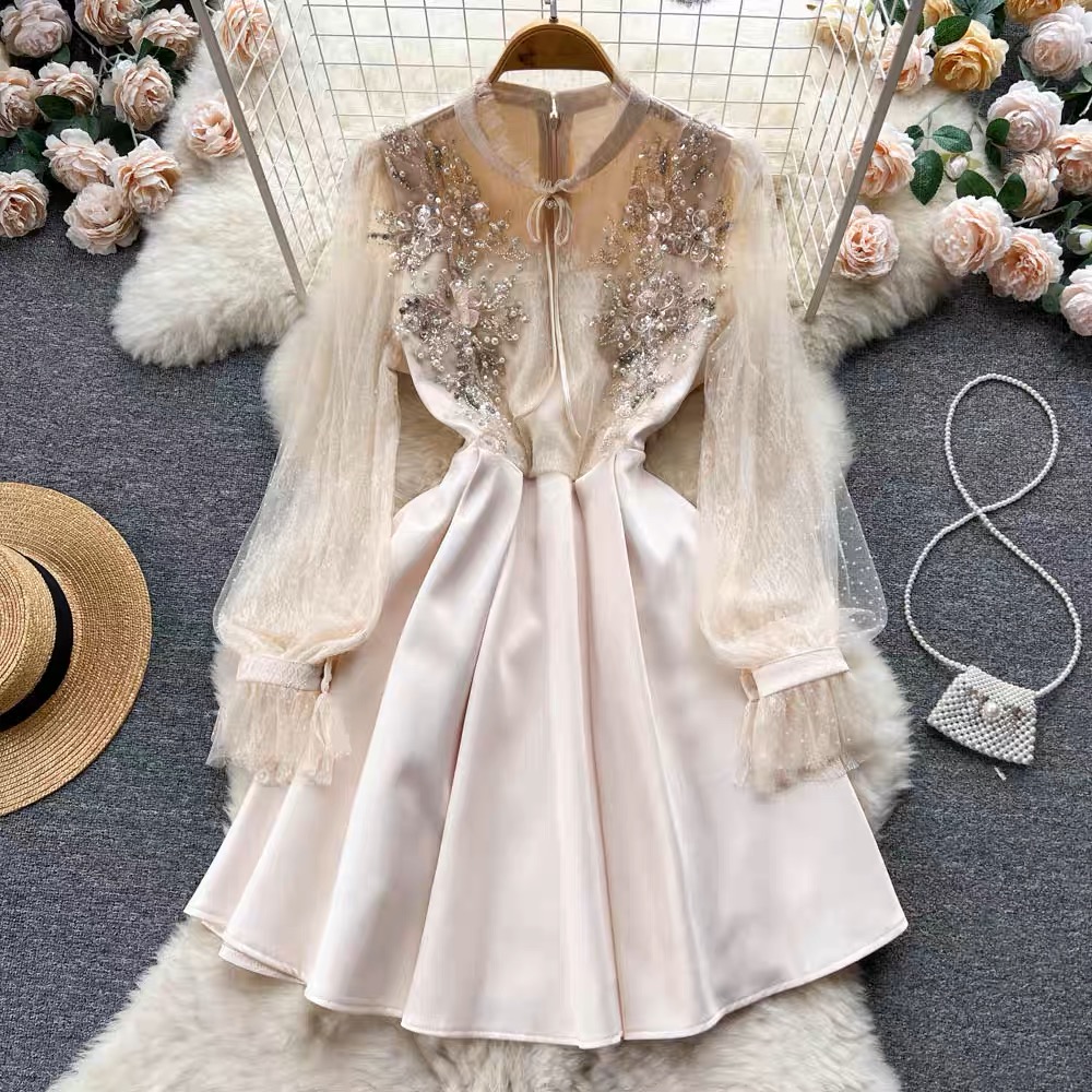 Cinderella rhinestone dress FD111 images